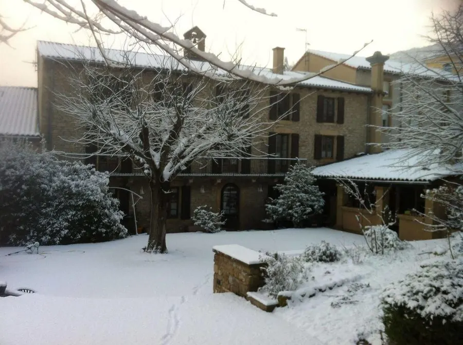 Les Raspes sous la neige, Aveyron